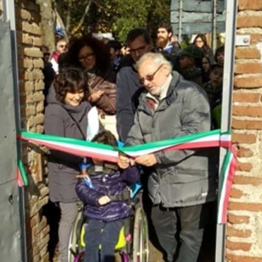 Genzano – Inaugurato Il sentiero di Alice senza barriere dall’Oratorio all’Olmata